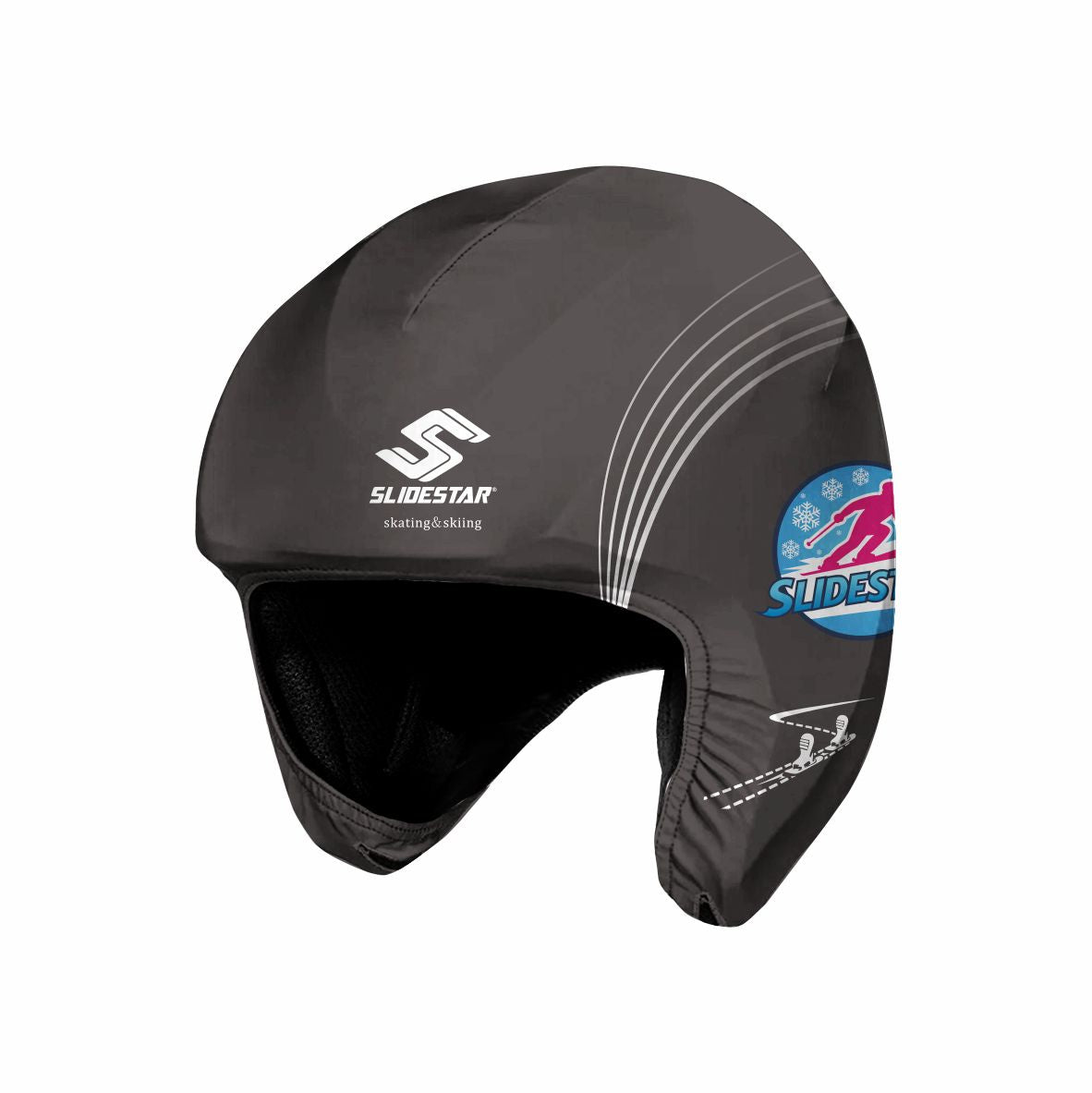 sublimated Ski helmet cover custom skiing helmet cover