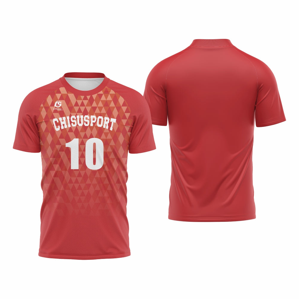 T-shirt soccer jersey design template -701