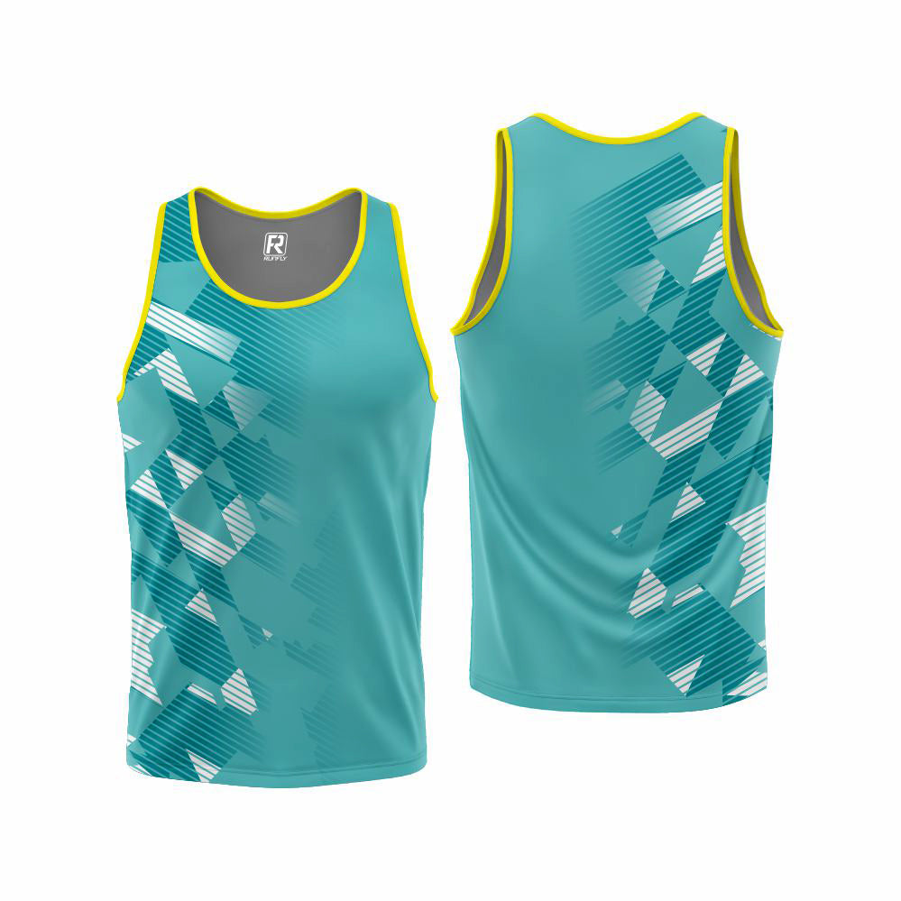 High quality moisture-absorbent breathable polyester spandex sublimation transfer tank top custom for Children