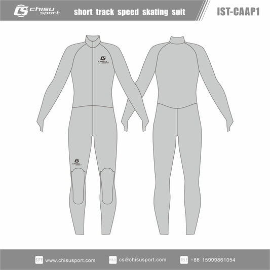 chisusport Design templates-short track speed skating suit IST-CAAP1