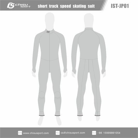 chisusport Design templates-short track speed skating suit IST-JP01