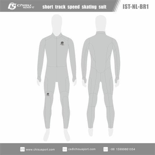 chisusport Design templates-short track speed skating suit IST-NLBR1