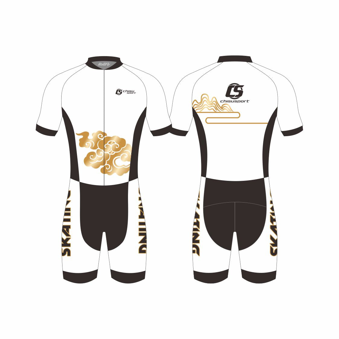 rollfy inline speed skating suit Design Template 301