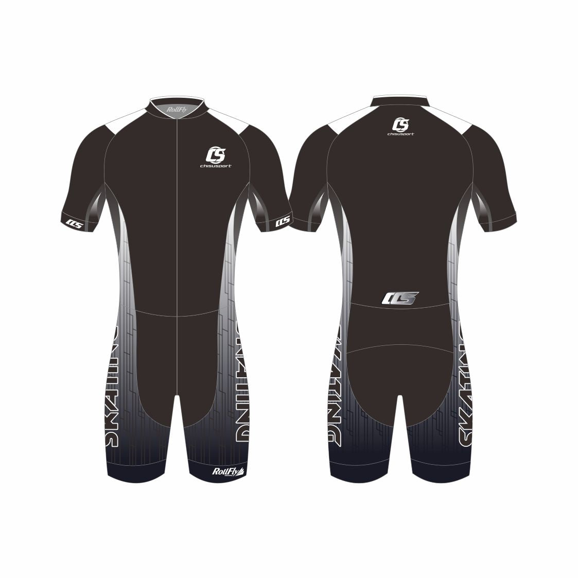 rollfy inline speed skating suit Design Template 301