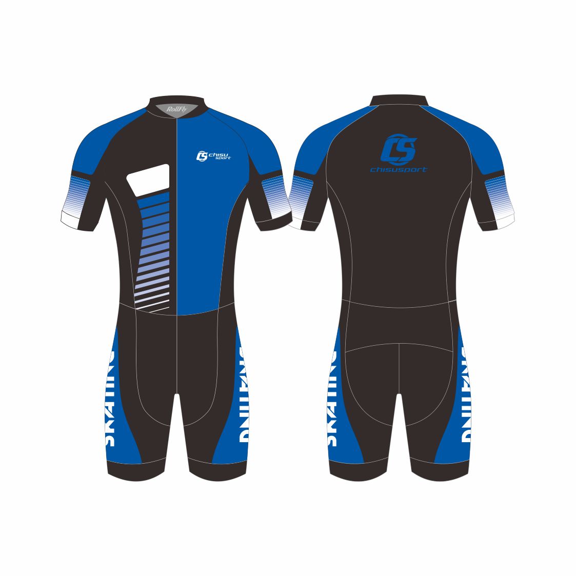 rollfy inline speed skating suit Design Template 301