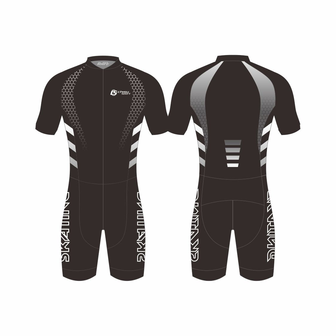 rollfy inline speed skating suit Design Template 301