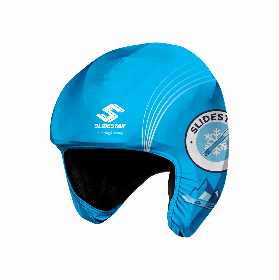 sublimated Ski helmet cover custom skiing helmet cover