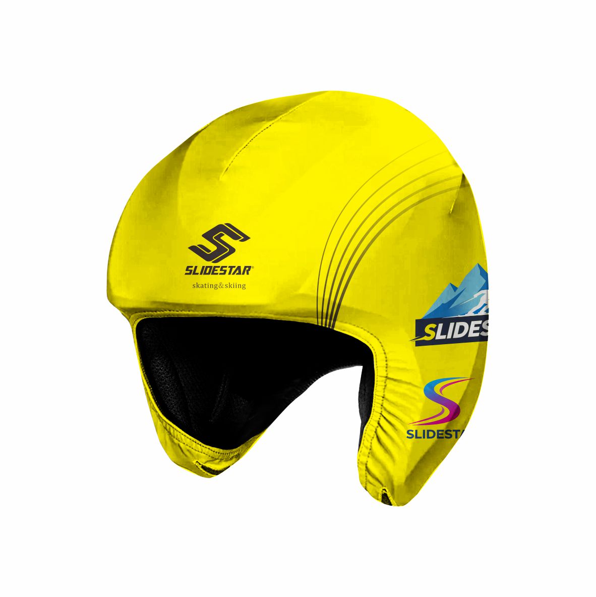 sublimated Ski helmet cover custom skiing helmet cover