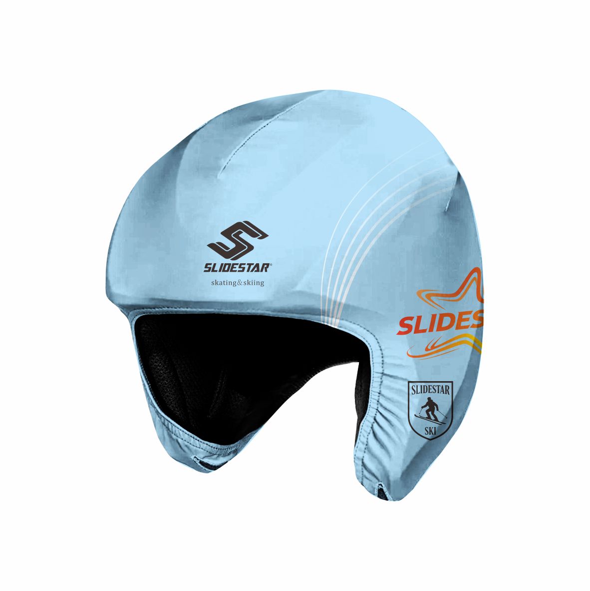 sublimated Ski helmet cover custom skiing helmet cover