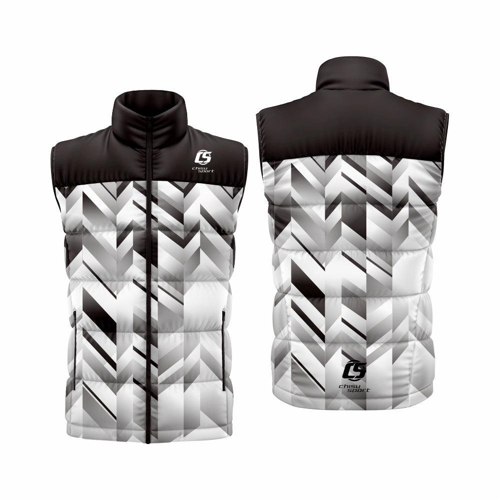 Sublimation printing custom OEM puffy vest down veat