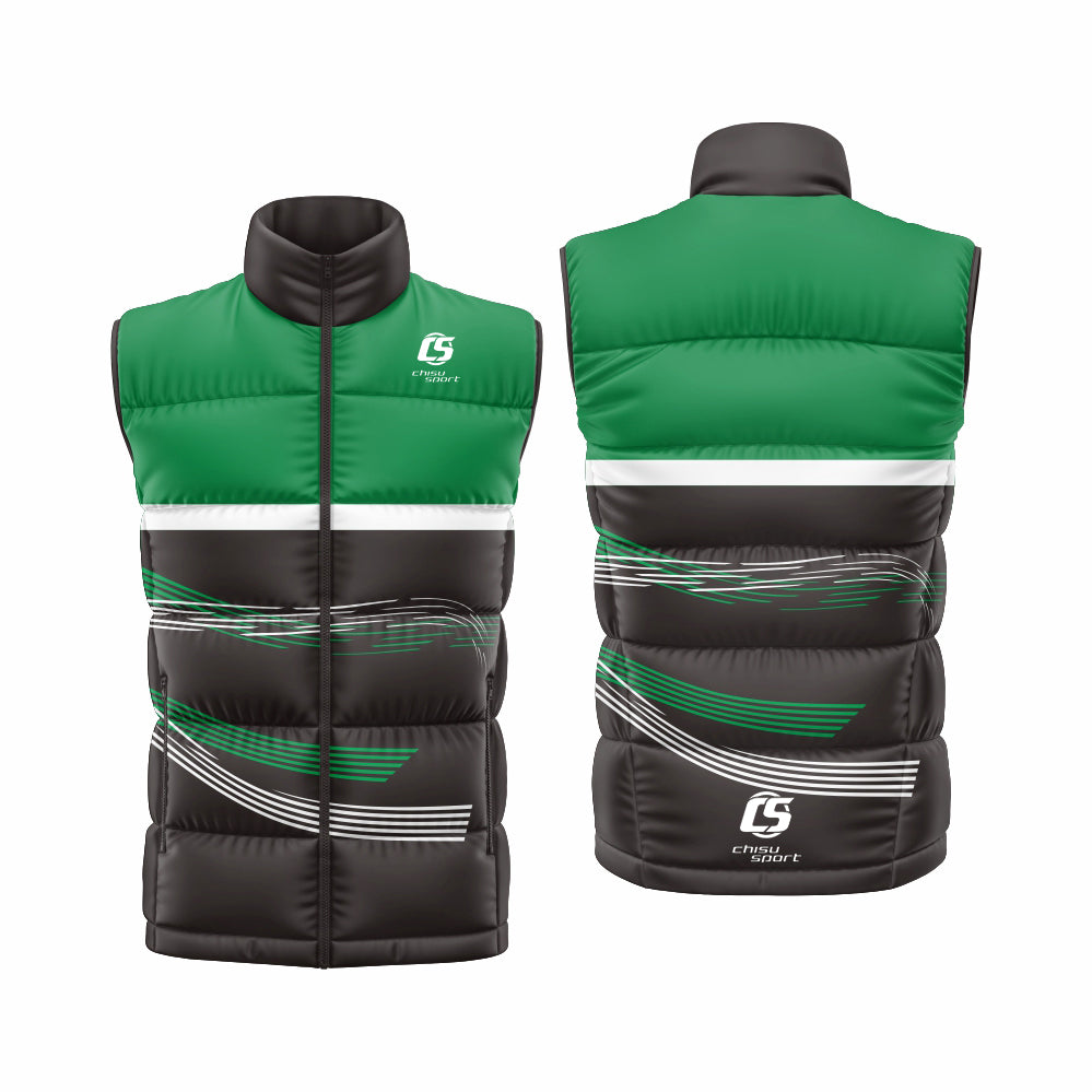 Sublimation printing custom OEM puffy vest down veat