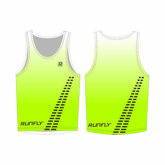 custom High quality breathable polyester spandex fluorescent color sublimation printing marathon singlet for man