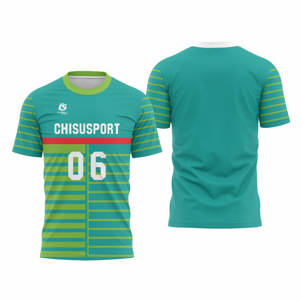 T-shirt soccer jersey design template -601