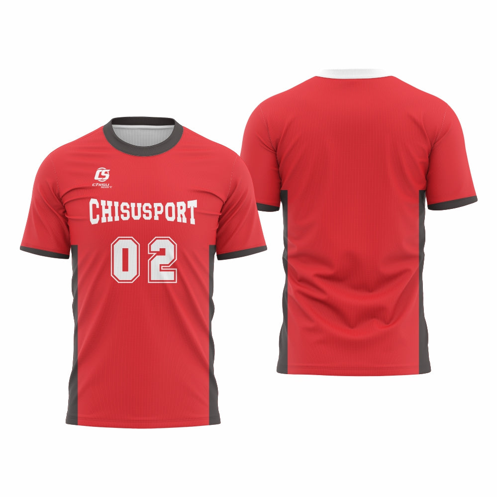 T-shirt soccer jersey design template -601