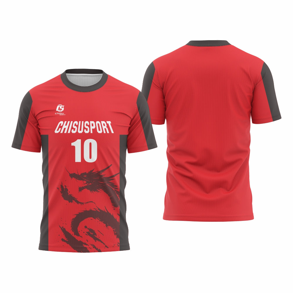 T-shirt soccer jersey design template -601