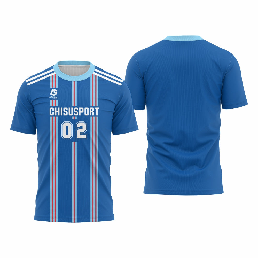 T-shirt soccer jersey design template -601