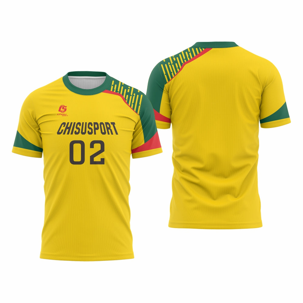 T-shirt soccer jersey design template -601
