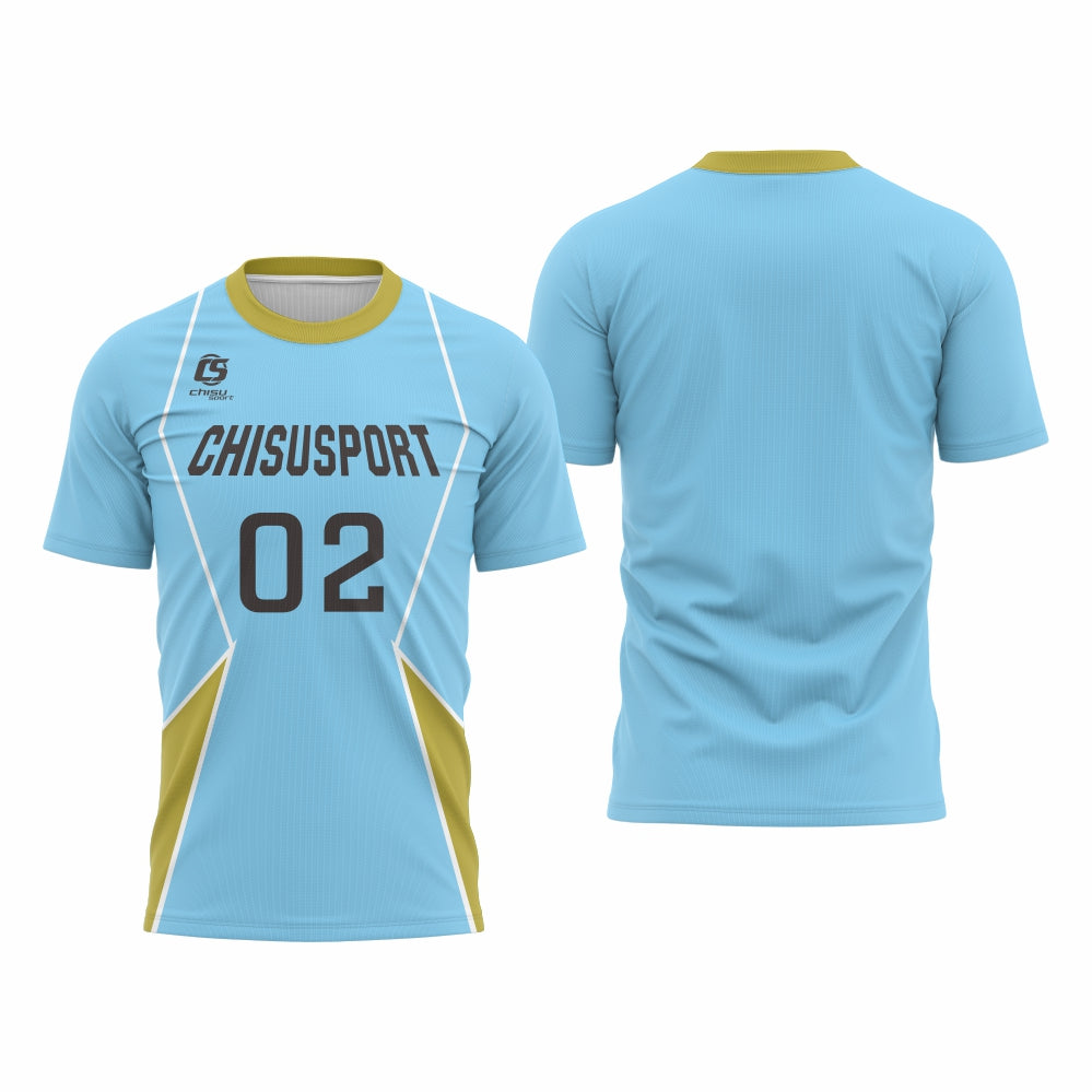 T-shirt soccer jersey design template -601