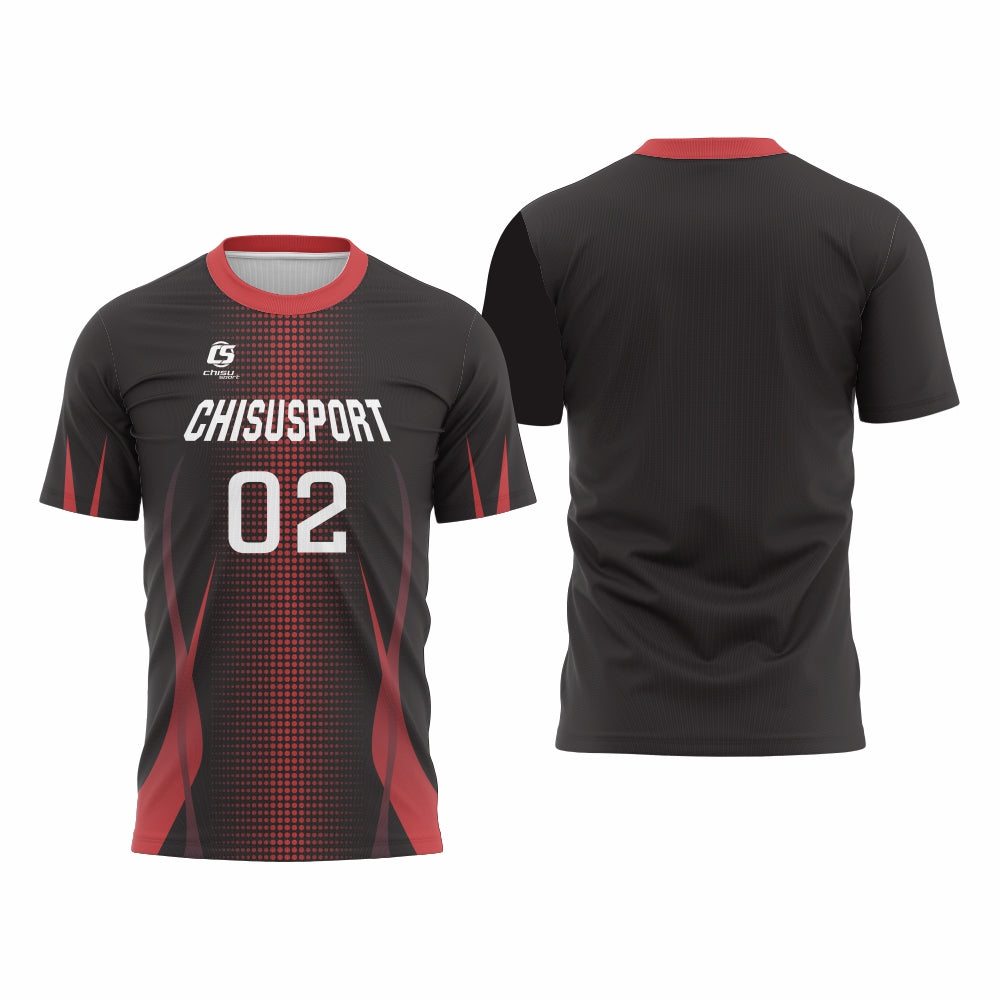 T-shirt soccer jersey design template -601