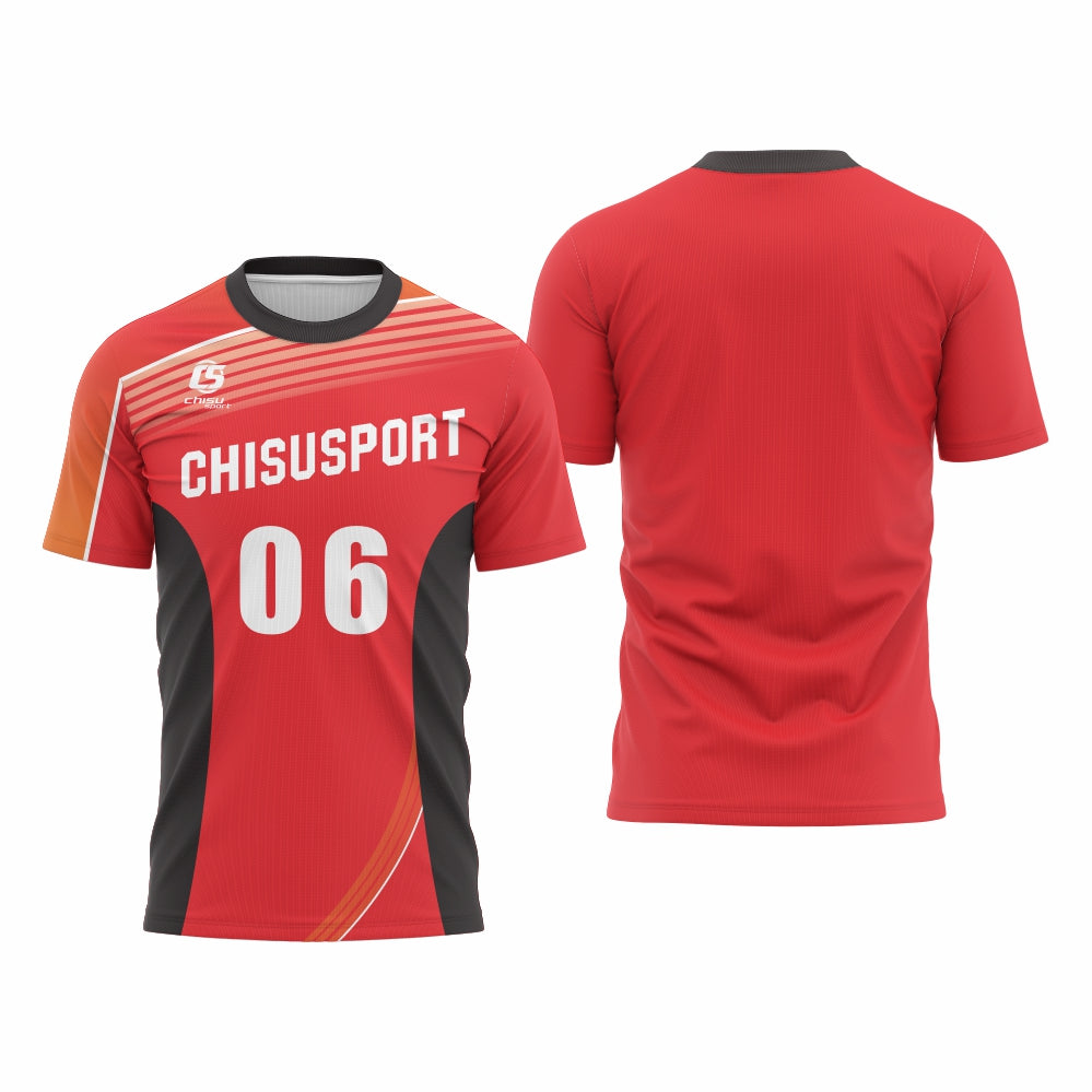 T-shirt soccer jersey design template -601