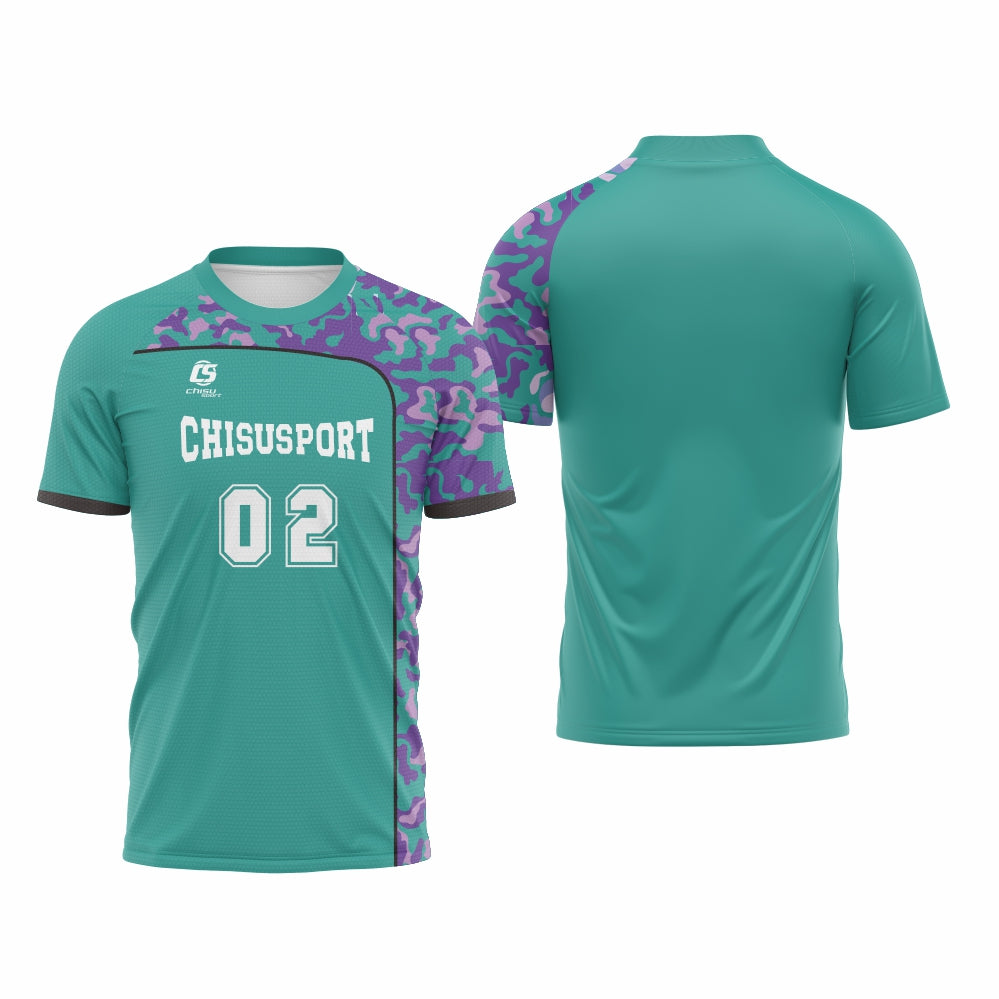 T-shirt soccer jersey design template -701