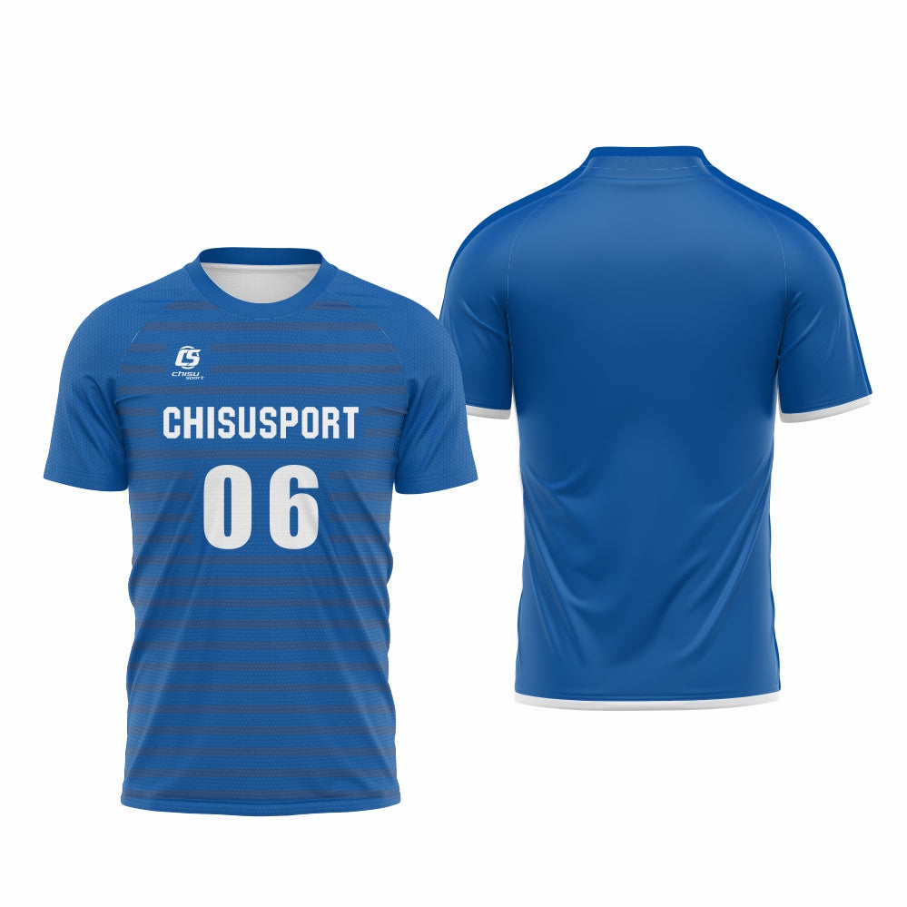 T-shirt soccer jersey design template -701