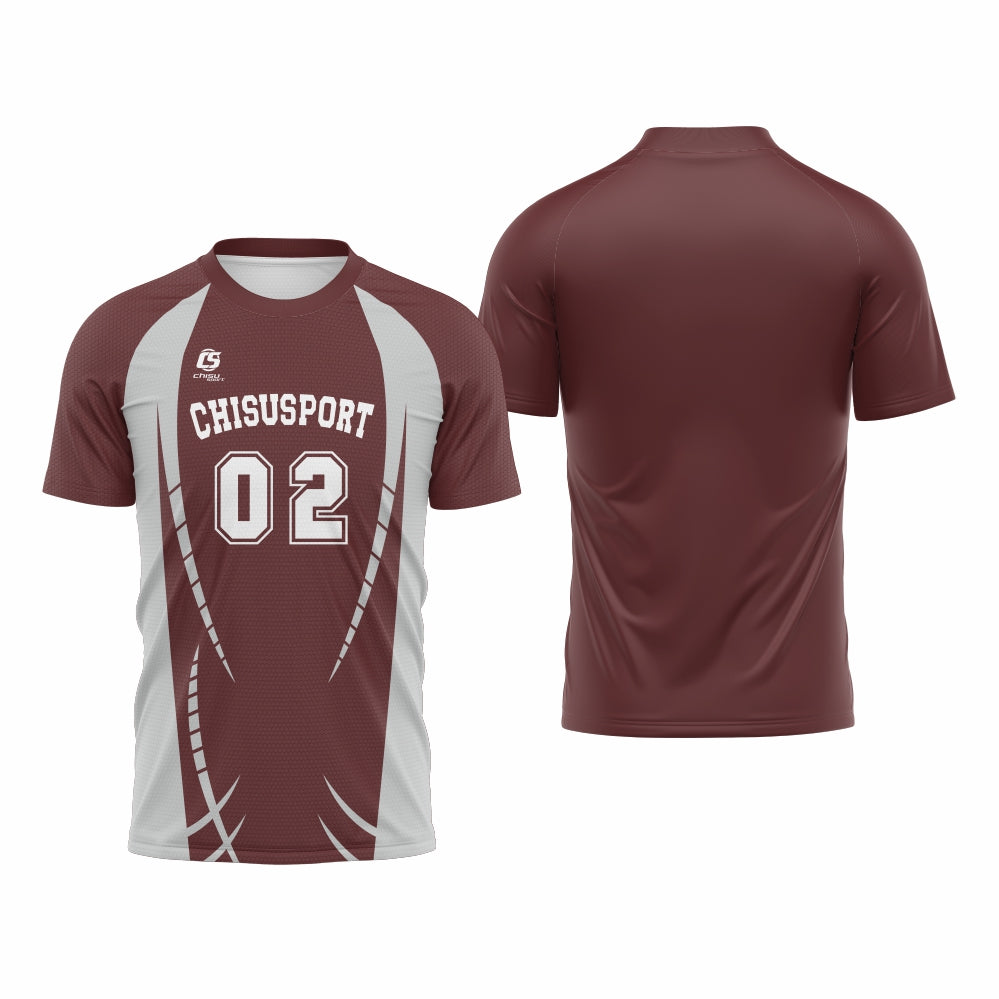T-shirt soccer jersey design template -701