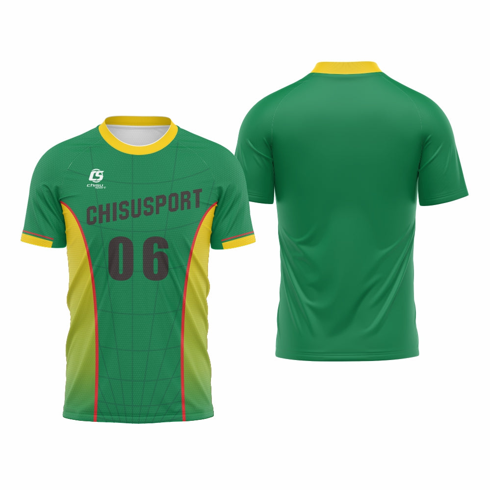 T-shirt soccer jersey design template -701