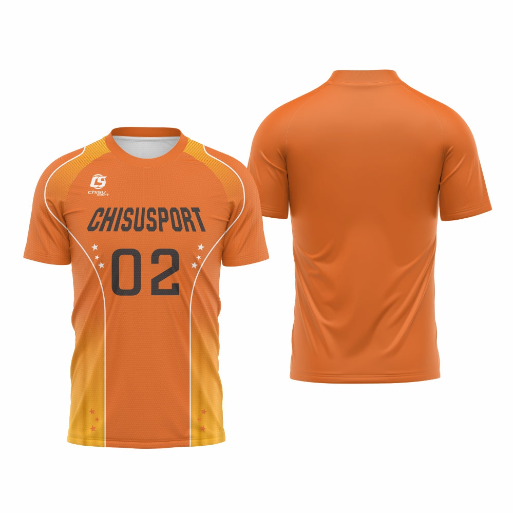T-shirt soccer jersey design template -701
