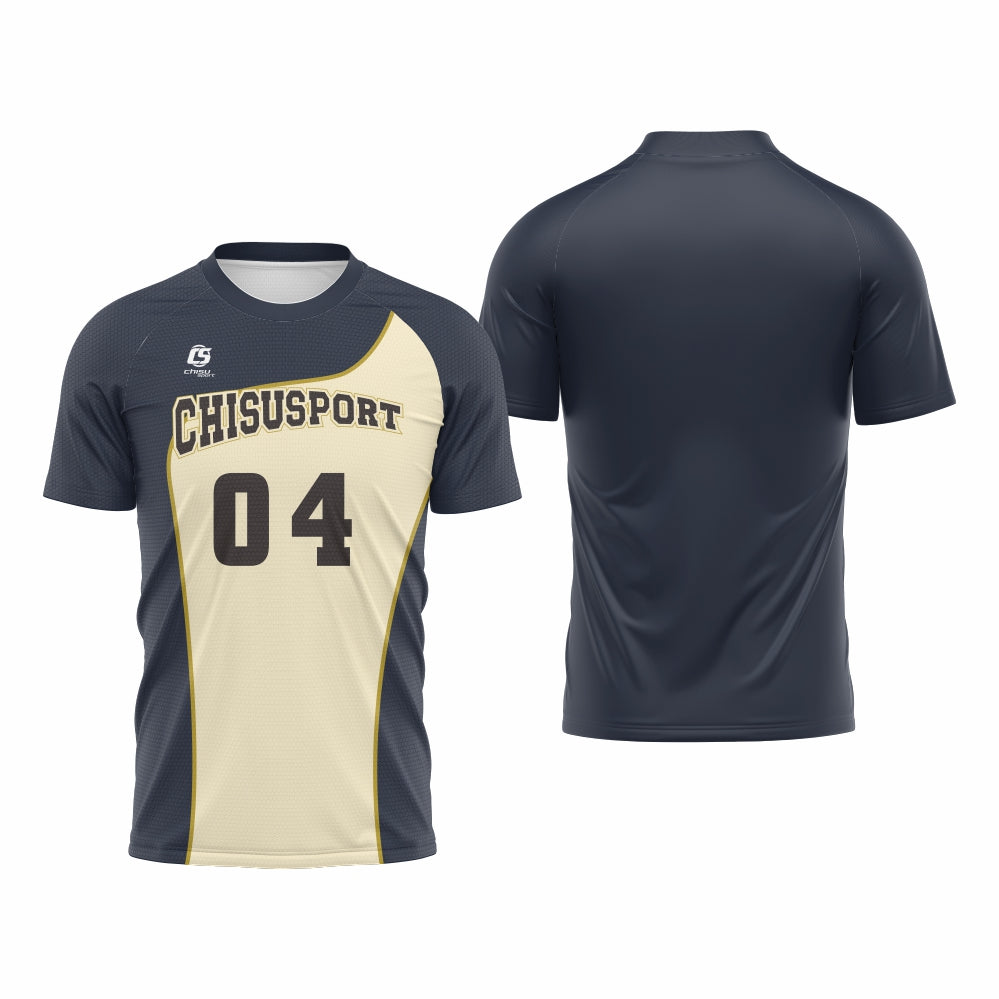 T-shirt soccer jersey design template -701