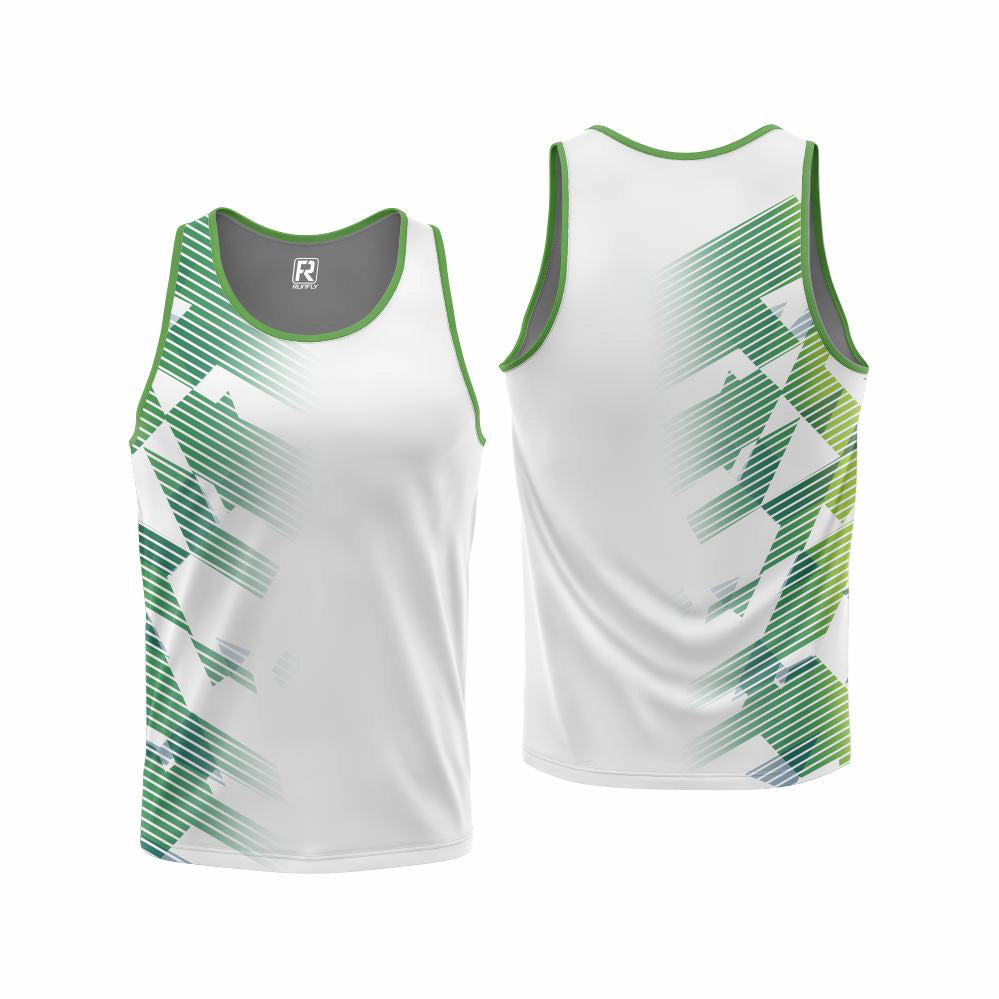 High quality moisture-absorbent breathable polyester spandex sublimation transfer tank top custom for Children